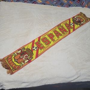 SPAIN ESPANA Football Spain Soccer National Team Federation Scarf